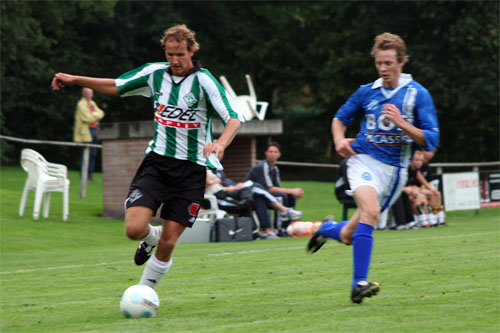 Martijn Jansen match winnaar voor Sportclub Genemuiden (Foto helmich Lubberts)